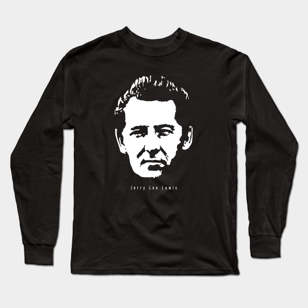 Jerry Lee Lewis Long Sleeve T-Shirt by ProductX